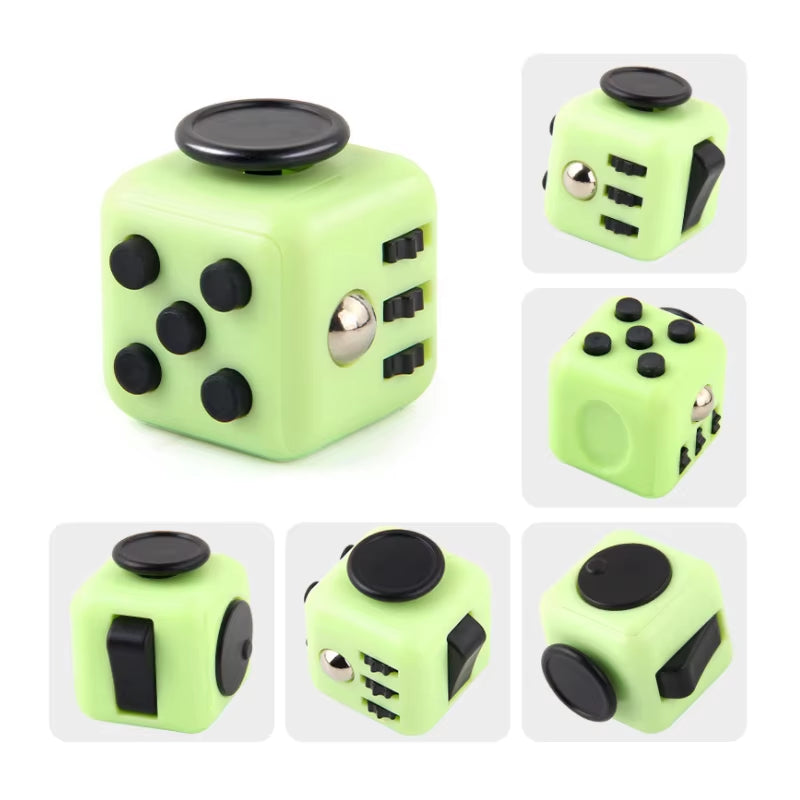 Multi-Sided Pressing Relieve Anxiety Relief Decompressed Toy Kids Funny Mini Fidget Toy Infinity Cube