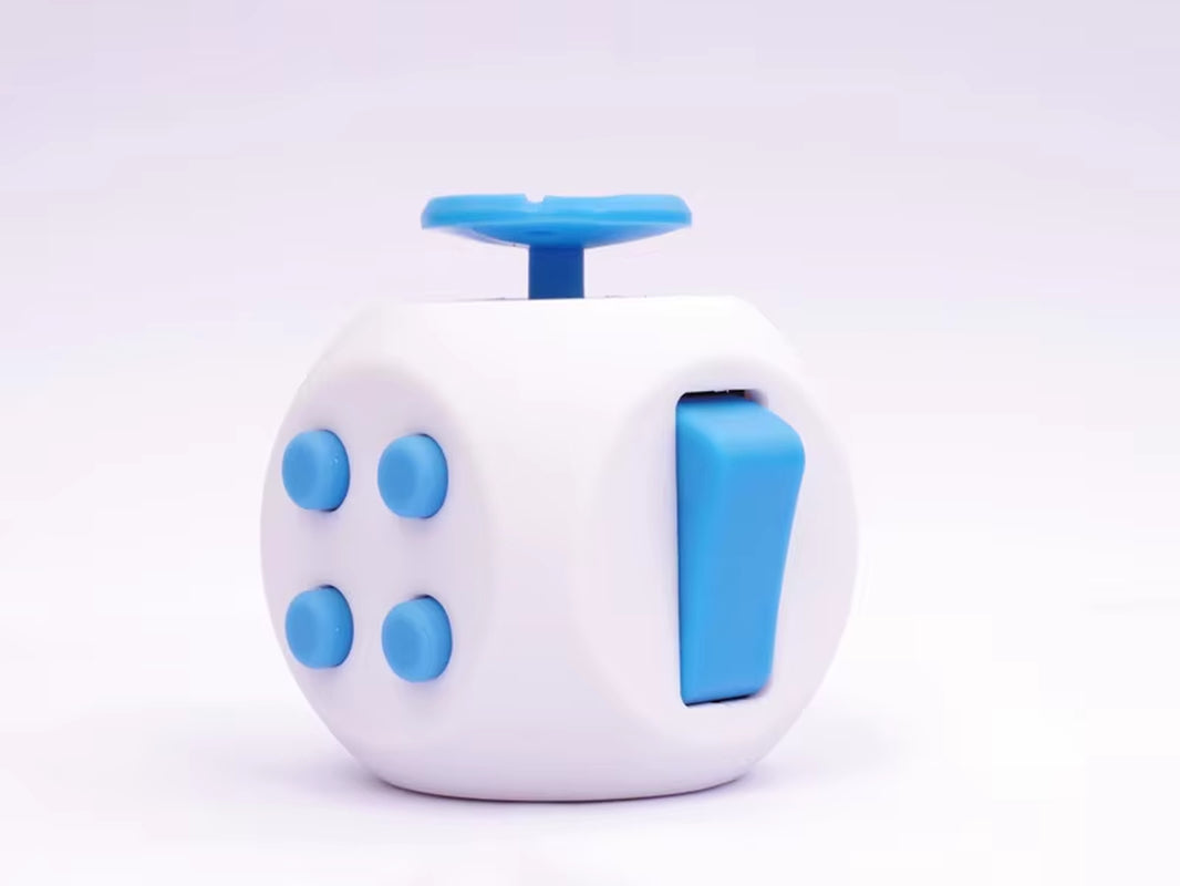 12 Sides Fidget Cube Toys Anti-Stress Antistress Sensory Toys for Children Kids Adults Autism ADHD OCD Anxiety Relief Focus